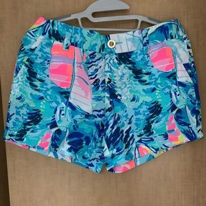 Lilly Pulitzer Callahan Short Hey Bay Bay Size 4